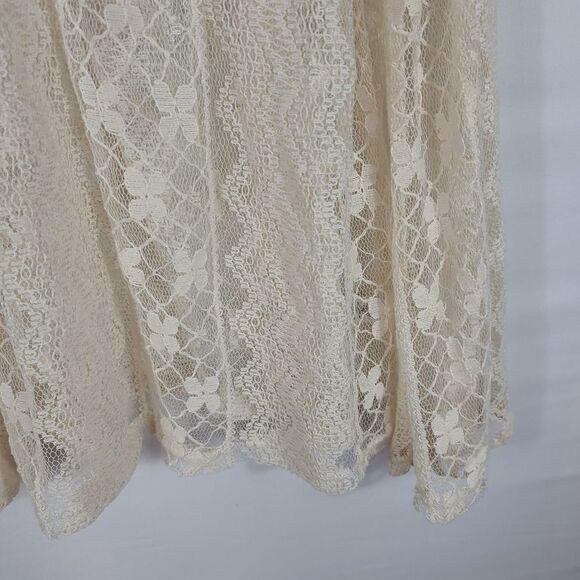 Cato White Casablanca Embroidered Lace Top - Picture 6 of 11